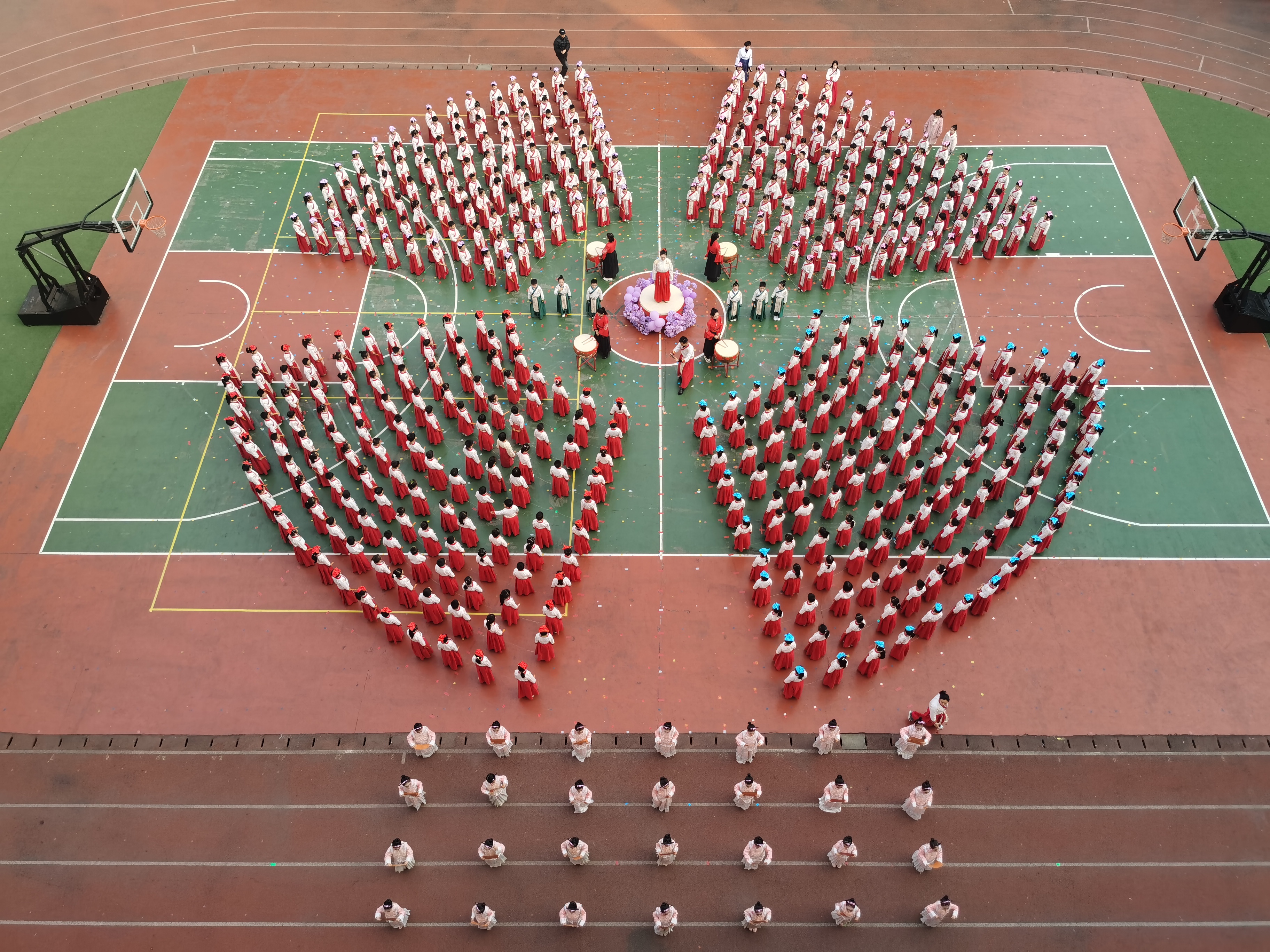 【耒阳站】实验小学：3500名学子齐诵国学经典