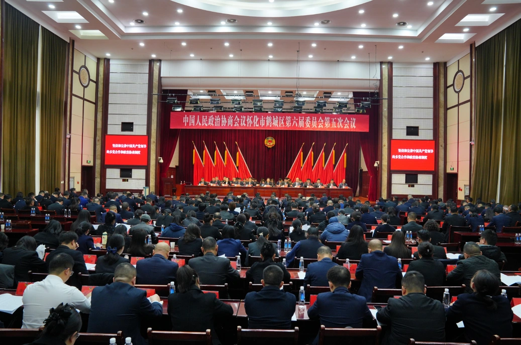 【“鹤”立潮头 “城”势而上—鹤城区两会报道】区政协六届五次会议胜利闭幕