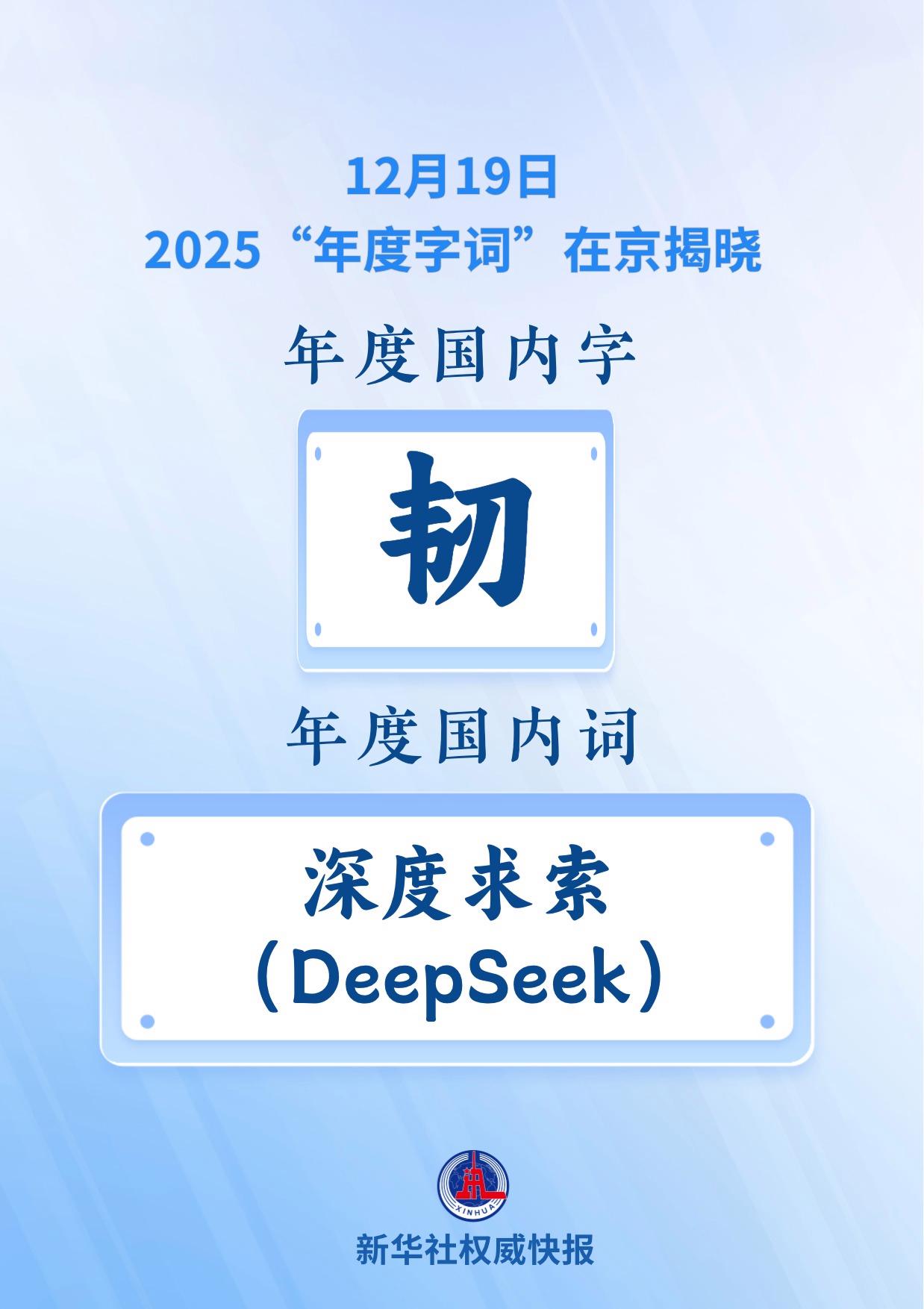 2025年“年度词汇”公布