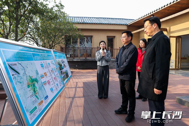 12月20日，市委副书记、代市长陈博彰调研长株潭湘江洲岛文旅体资源贯通联接、督导生态环境治理并巡河。