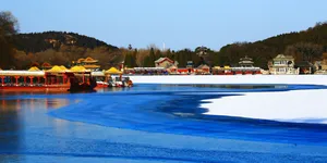 颐和园的雪：落在瓦上 落在心上