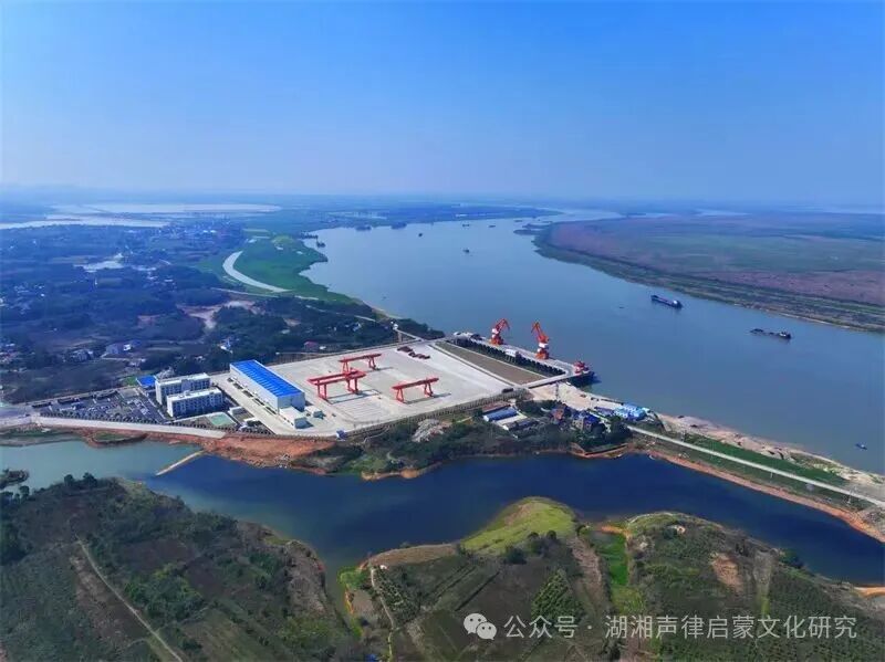 俯瞰虞公港。受访单位供图