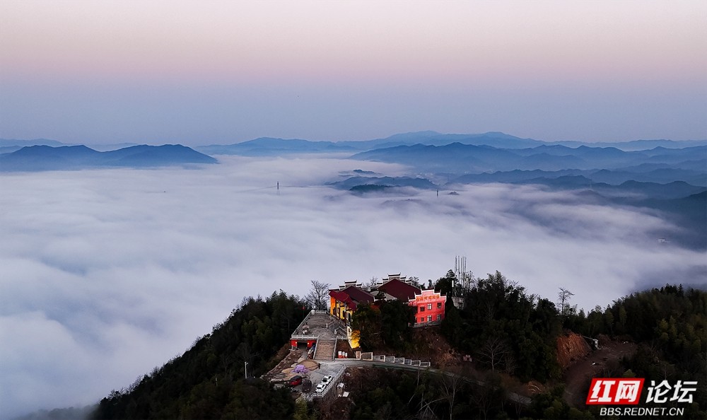 浮生半日，醉在将军山的云影天光里