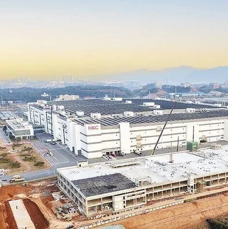 浏阳惠科Mini-LED项目全面封顶