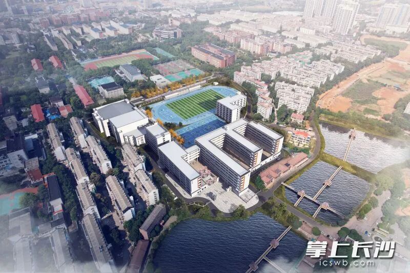 湘郡培粹实验中学隆平校区设计效果图