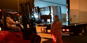 旅日双胞胎大熊猫平安接返回国