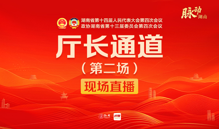 直播丨2026湖南两会“厅长通道”