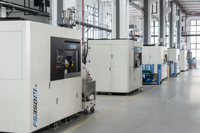 华曙高科内机床正进行3D打印。受访单位供图