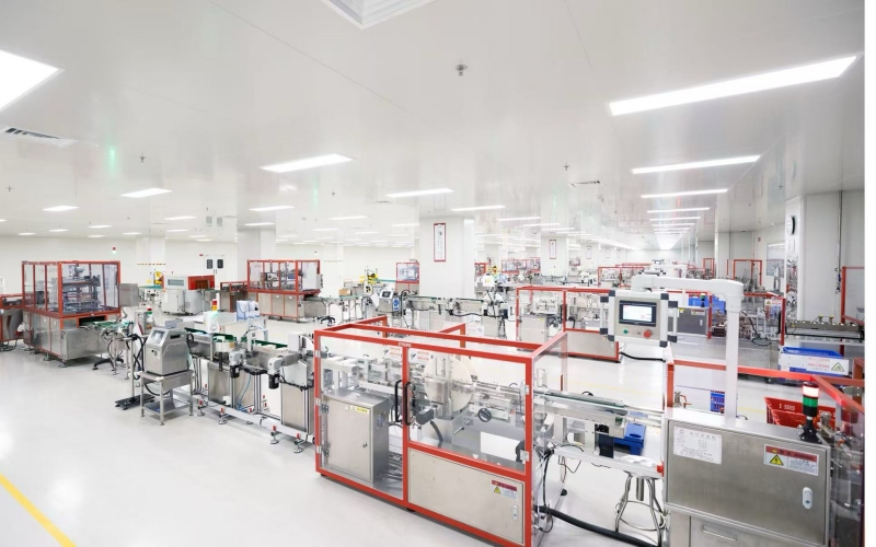 水羊股份自动化生产线。受访单位供图