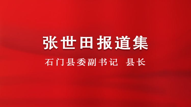 专题 | 县委副书记、县长张世田报道集