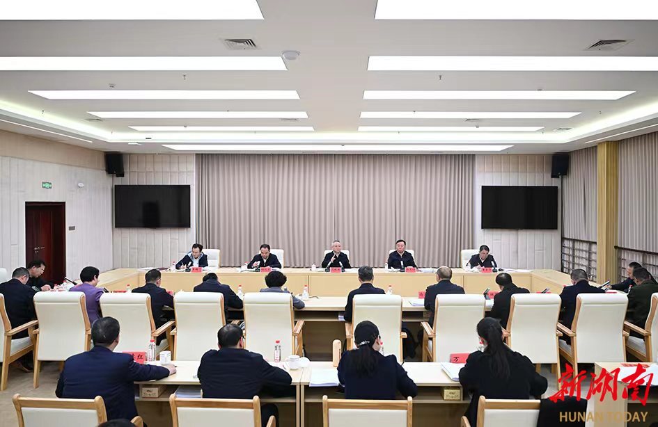 沈晓明参加指导邵阳市委常委班子2025年度民主生活会