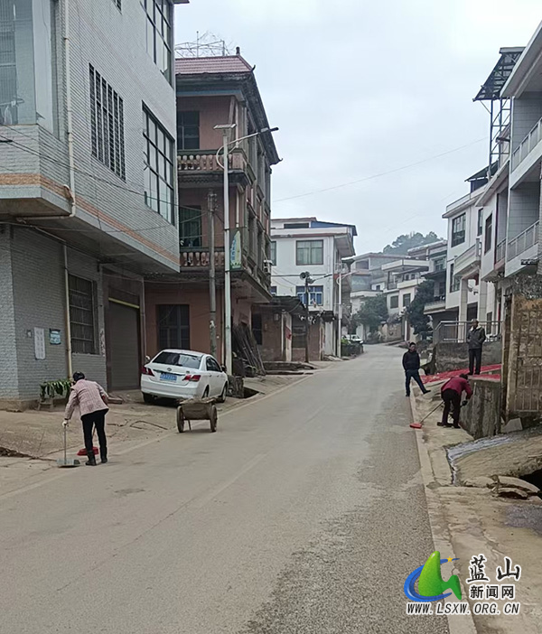 【新春走基层】毛俊镇：节前整治“再加力” 绘就新春“净美图”.jpg