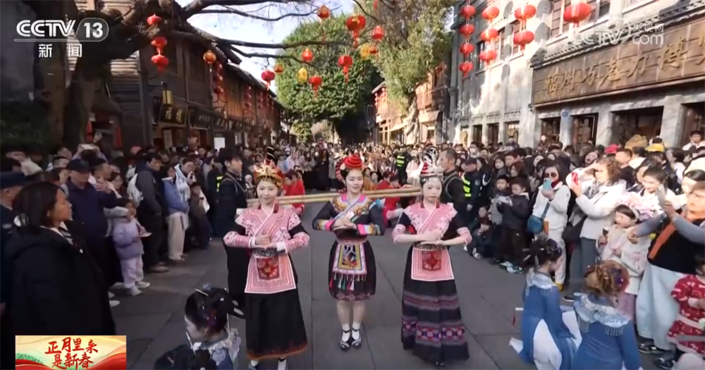 “民俗+非遗”打造喜庆祥和新春文化盛宴 浓浓“烟火气”中庆春节