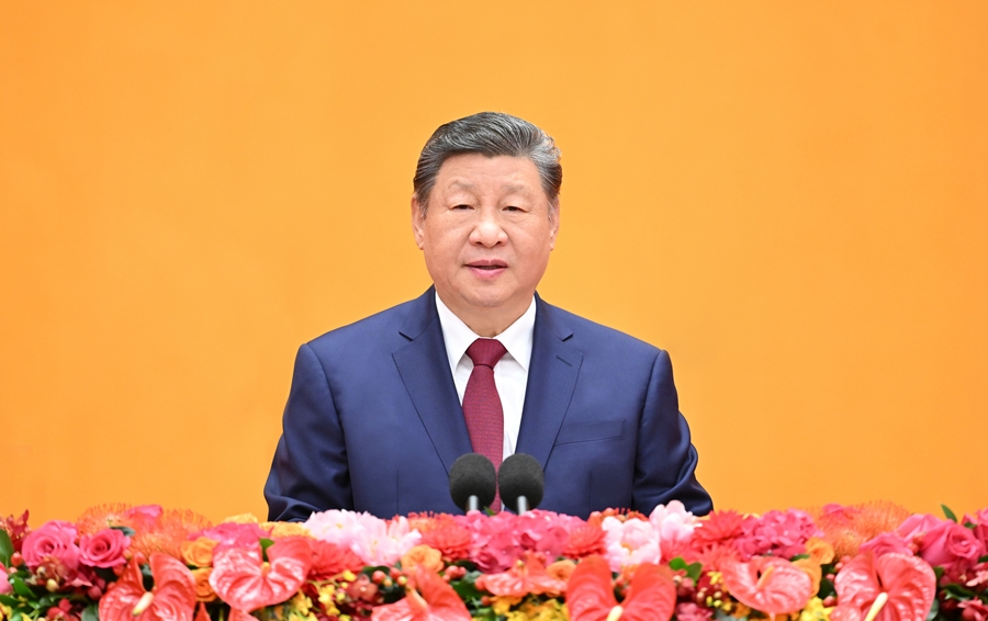 中共中央国务院举行春节团拜会 习近平发表讲话