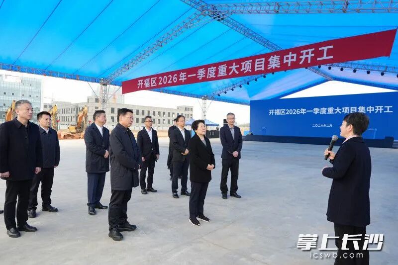 金霞经开区金霞微型显示产业园项目现场。