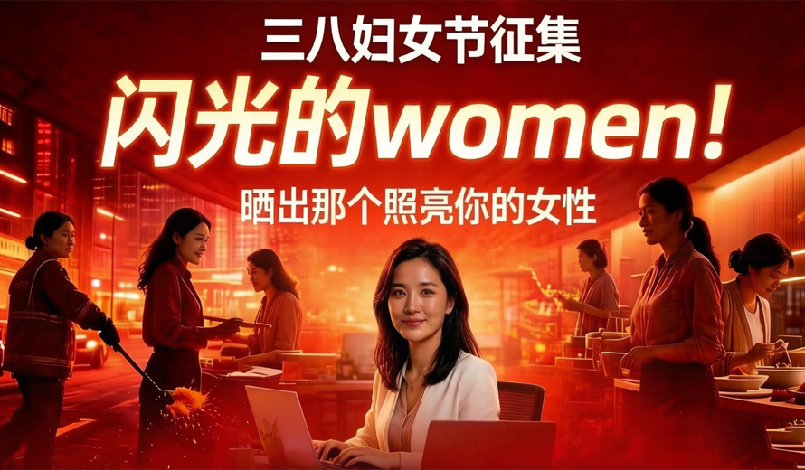 三八妇女节征集丨闪光的women！晒出那个照亮你的女性