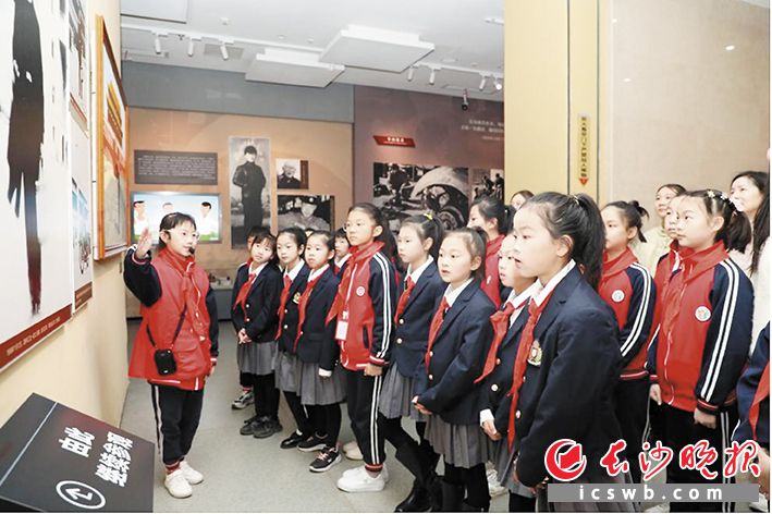 湖南雷锋纪念馆“雷小锋”种子工程项目已累计开展活动1547场次，服务中小学生近4.8万人次。受访方供图