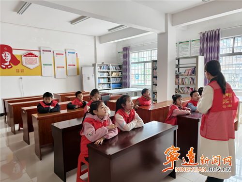 宁远县桐山街道：小小志愿者齐发力 筑牢社区文明防线_副本500.png
