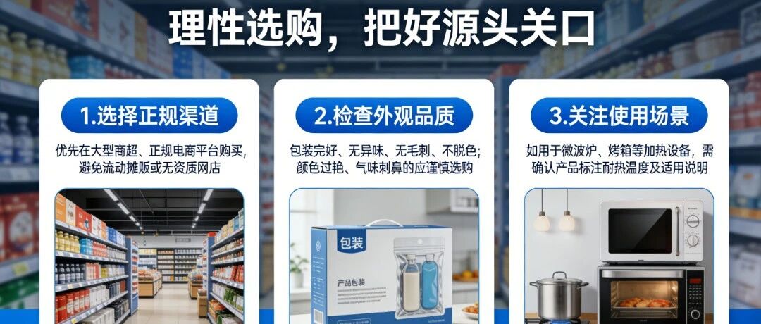 食品相关产品消费提示：这些细节要注意！