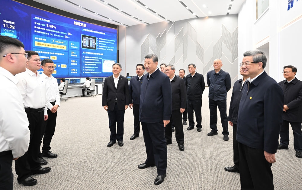 习近平在河北雄安新区考察