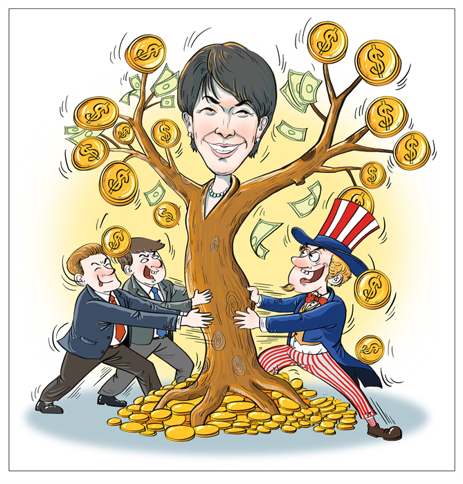 漫评日本加速“再军事化”:“摇钱树”