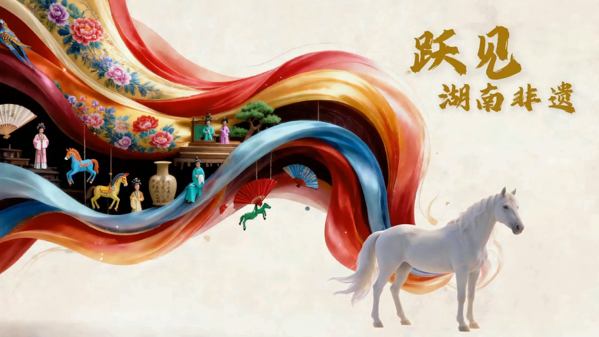 AI时刻丨在一匹马的眼睛里看见湖南非遗