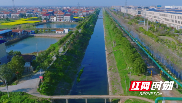 图为澧阳平原灌区滟洲引水干渠,计划开展边坡衬砌改造。.jpg 图为澧阳平原灌区滟洲引水干渠,计划开展边坡衬砌改造。.jpg