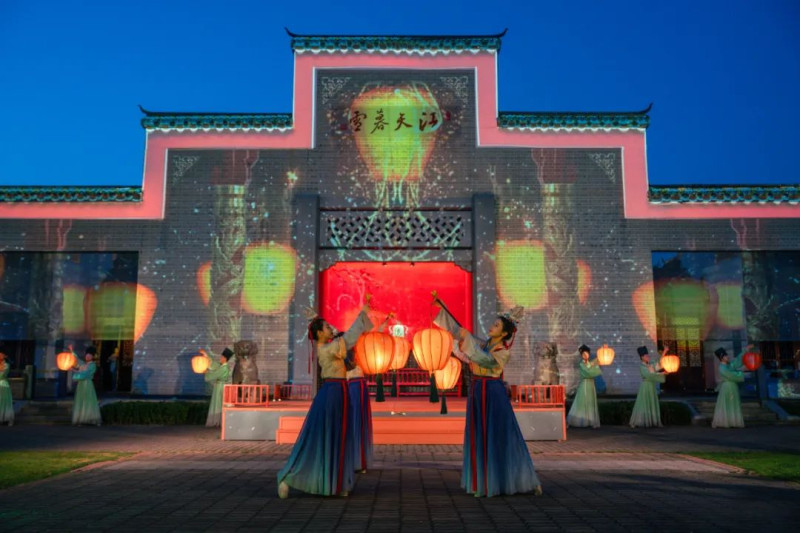 文旅演艺《花开橘洲·江天暮雪》。均为 通讯员 供图