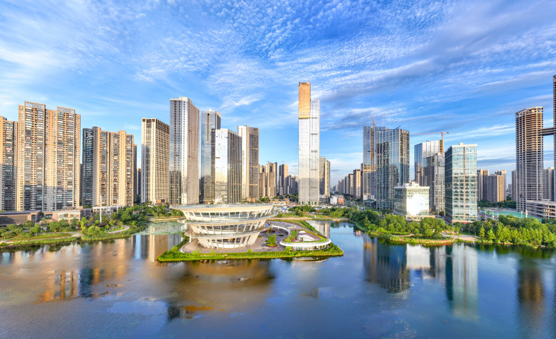 梅溪湖国际新城问鼎联合国“全球人居环境规划设计奖”，擦亮生态宜居名片。