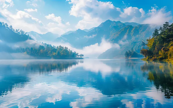 散文丨姚永告：湖影里的人间