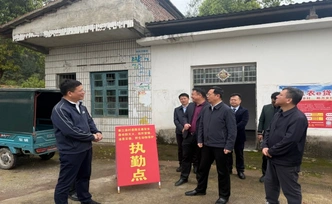 龙向洋带队督导清明节期间安全生产工作