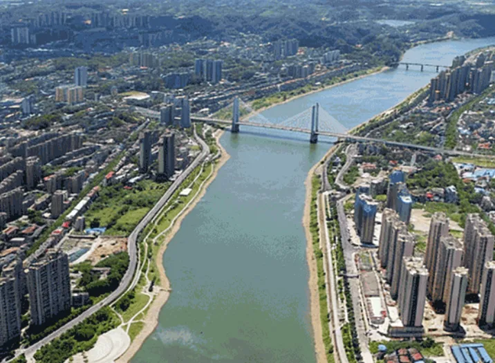 AI海报丨当《清明上河图》遇见益阳：银城揽胜，一眼千年