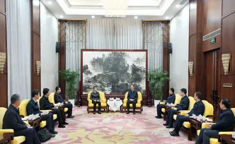 省政府与退役军人事务部举行工作会谈