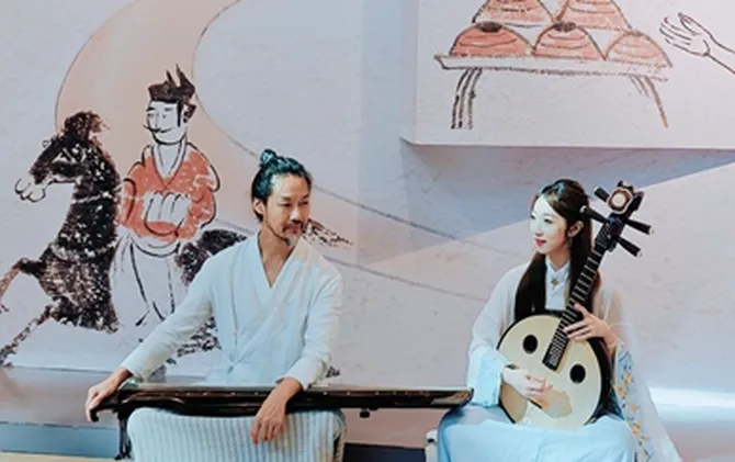 博物馆里的音乐会 唱响长沙窑瓷壶上的春雨诗