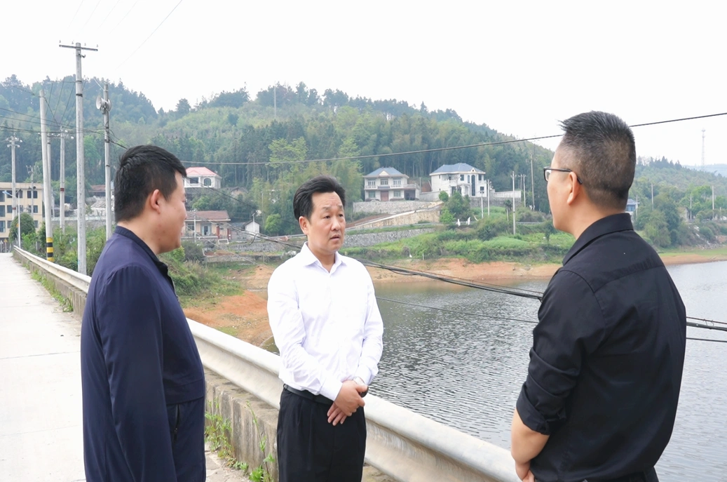 唐成督导检查防汛备汛、安全生产等工作