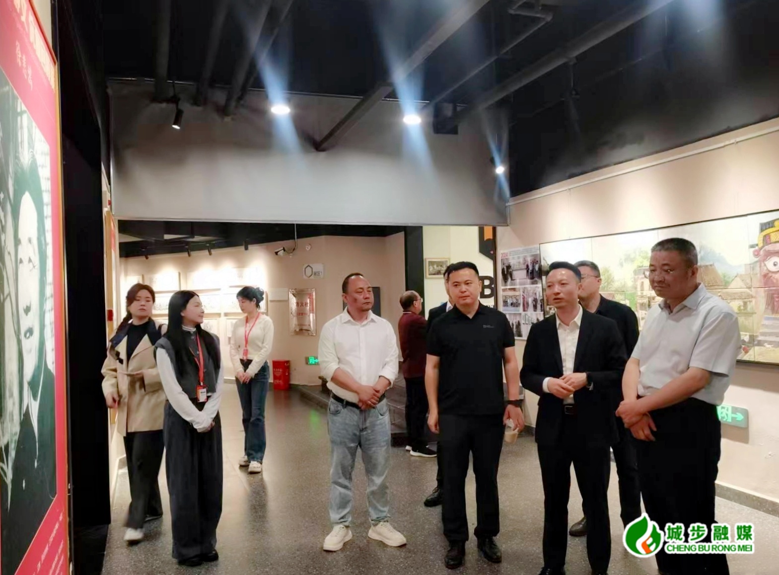 李宪一行参加长沙市城步商会成立三周年庆典活动并走访考察商会会员企业(图2)