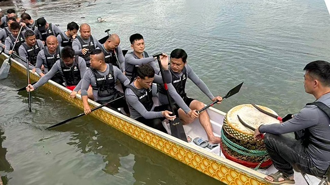 湖南沅陵盘古标龙挥桨赴“龙超”联赛之约