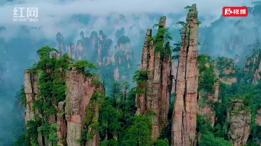 奥地利电视中德双语栏目《中国脉动》播出13分钟“仙境张家界”专题宣传片