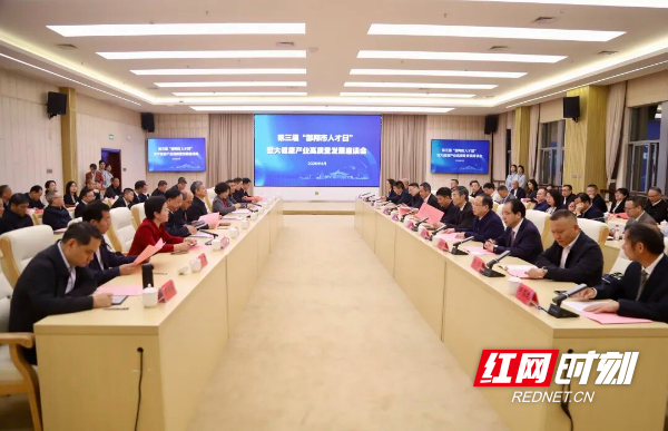 第三届“邵阳市人才日”暨大健康产业高质量发展座谈会召开(图1)