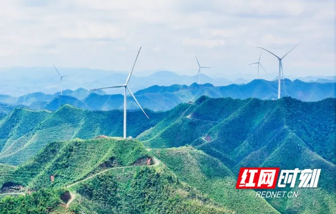 湖南新田：绿色风电促发展（组图）