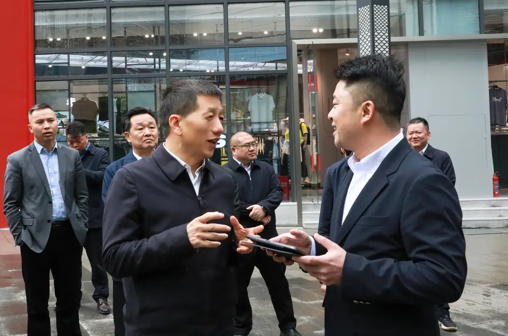 许忠建专题调研重点项目建设