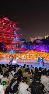 江天暮雪文化园“橘子洲戏乐会”启幕