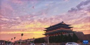 北京晚霞