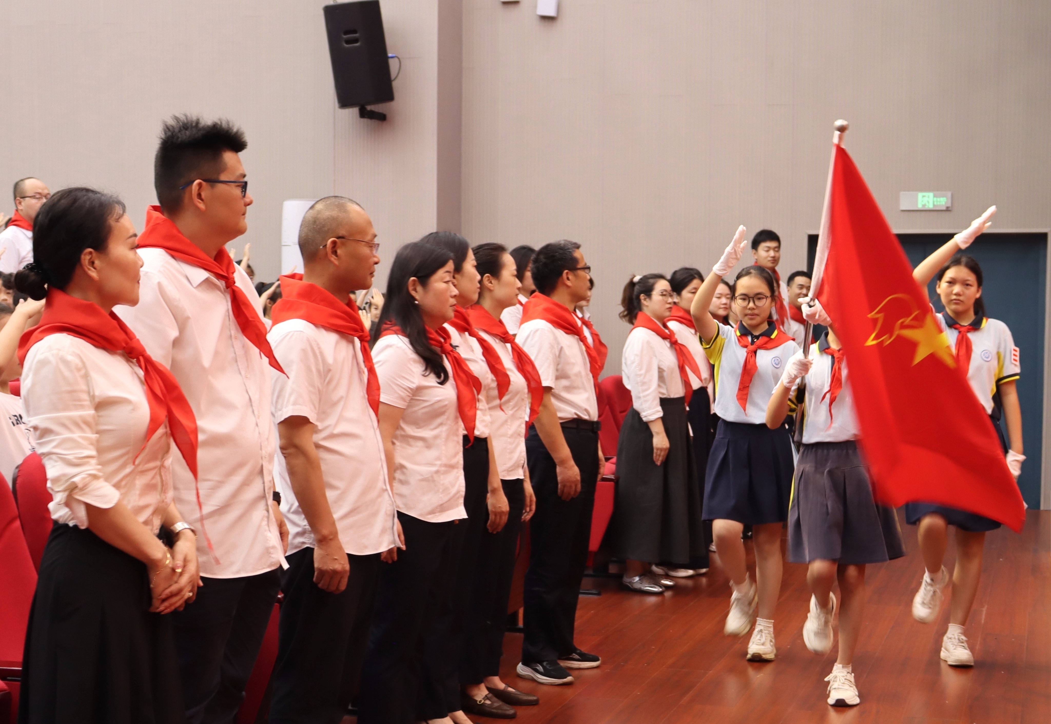 【鼎城区站】红云学校：入队仪式点亮少年成长之路