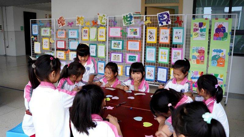 5月27日，一师雷锋实验小学联合智愈云共同研发的“心理+匹克球”融合心育课首次亮相。均为 湘江早报全媒体记者 黄荣佳 摄