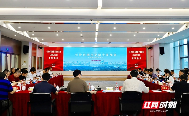汇聚全国智慧 长沙城市更新专项规划通过专家评审