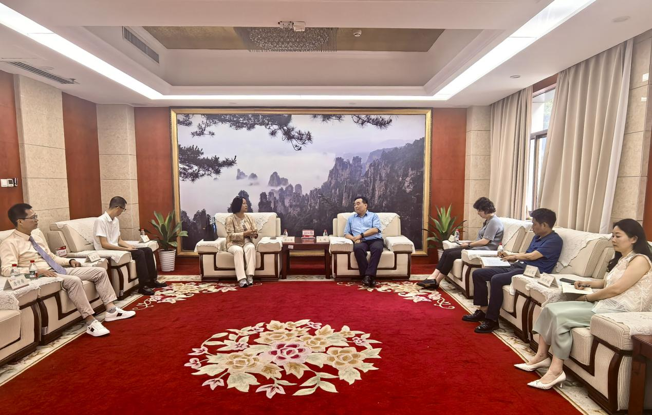 新西兰湖南青年会一行到访省侨联