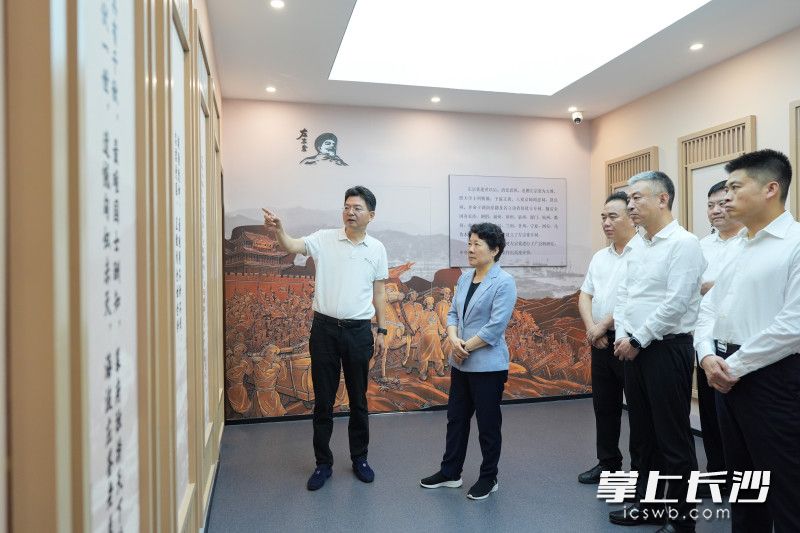 左宗棠墓园改造项目调研现场。 均为长沙晚报全媒体记者 郭雨滴 摄 左宗棠墓园改造项目调研现场。 均为长沙晚报全媒体记者 郭雨滴 摄