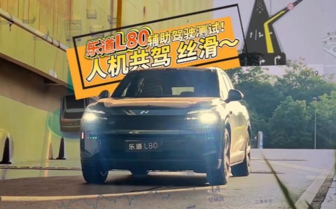 全油门丨乐道L80辅助驾驶测试 人机共驾给好评！