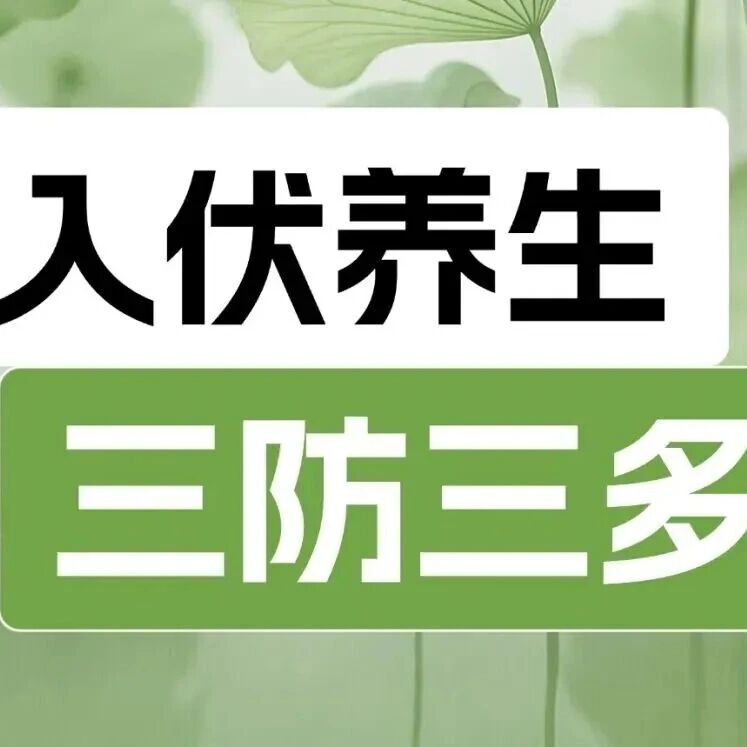 健康科普｜后天入伏！气温最高的时候要到了，入伏之后要做到“三防三多”